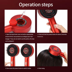 Vibration Hair Brush